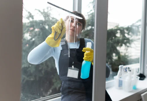 Nettoyage de vitres intérieures et extérieures à Brassac